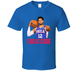 Tobias Harris Cheat Code Fan T Shirt Tobias Harris Cheat Code Fan T Shirt