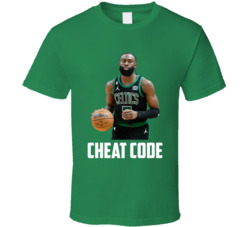 Jaylen Brown Cheat Code Fan T Shirt Jaylen Brown Cheat Code Fan T Shirt