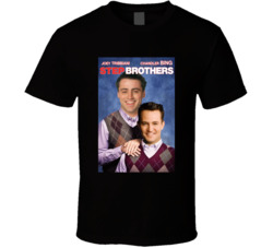 Joey Tribbiani Chandler Bing Step Brothers Parody T Shirt Joey Tribbiani Chandler Bing Step Brothers Parody T Shirt