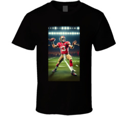 Brock Purdy San Francisco Quarterback Throwing Football Fan T Shirt Brock Purdy San Francisco Quarterback Throwing Football Fan T Shirt