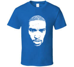 Amon-ra St Brown Blue Hair T Shirt Amon-ra St Brown Blue Hair T Shirt