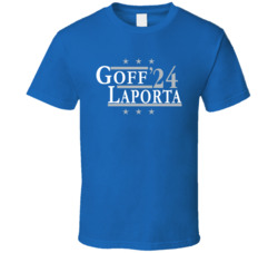 Jared Goff Sam Laporta Presidential 24 Football T Shirt Jared Goff Sam Laporta Presidential 24 Football T Shirt