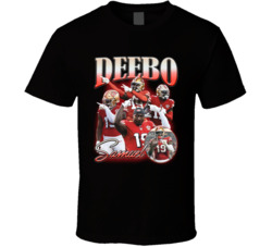 Deebo Samuel Collage Football Player Fan T Shirt Deebo Samuel Collage Football Player Fan T Shirt