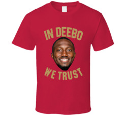 In Deebo Samuel We Trust Wide Out Football T Shirt In Deebo Samuel We Trust Wide Out Football T Shirt
