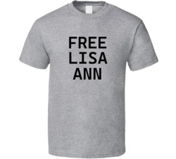Free Lisa Ann Arrested T Shirt Free Lisa Ann Arrested T Shirt