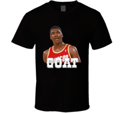 Hakeem Olajuwon Goat Basketball Fan T Shirt Hakeem Olajuwon Goat Basketball Fan T Shirt