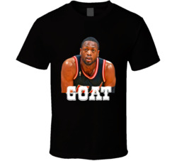 Dwayne Wade Goat Basketball Fan T Shirt Dwayne Wade Goat Basketball Fan T Shirt