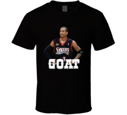 Allen Iverson Goat Basketball Fan T Shirt Allen Iverson Goat Basketball Fan T Shirt