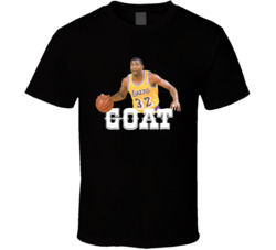 Magic Johnson Goat Basketball Fan T Shirt Magic Johnson Goat Basketball Fan T Shirt