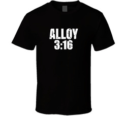 Alloy 316 Wrestling Parody T Shirt Alloy 316 Wrestling Parody T Shirt