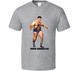 Bruno Sammartino Classic Wwf Champion Wrestler Retro Wrestling T Shirt Bruno Sammartino Classic Wwf Champion Wrestler Retro Wrestling T Shirt