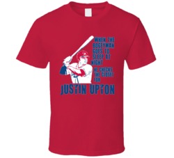 Baseball Boogeyman Justin Upton Atlanta T Shirt Baseball Boogeyman Justin Upton Atlanta T Shirt