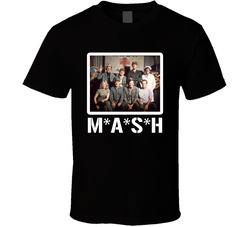Mash Cast Photo 70s 80s Tv Show Fan T Shirt Mash Cast Photo 70s 80s Tv Show Fan T Shirt