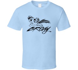 My Little Brony Pony Parody American T Shirt