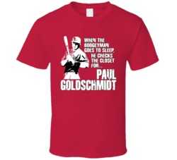 Boogeyman Baseball Arizona Paul Goldschmidt T Shirt Boogeyman Baseball Arizona Paul Goldschmidt T Shirt