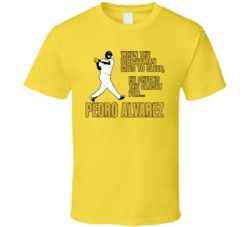Boogeyman Baseball Pittsburgh Pedro Alvarez T Shirt Boogeyman Baseball Pittsburgh Pedro Alvarez T Shirt
