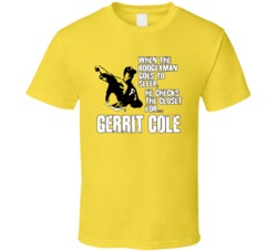 Baseball Boogeyman Gerrit Cole Pittsburgh T Shirt Baseball Boogeyman Gerrit Cole Pittsburgh T Shirt