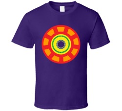 My Little Pony Brony Chest Crest Purple T Shirt My Little Pony Brony Chest Crest Purple T Shirt