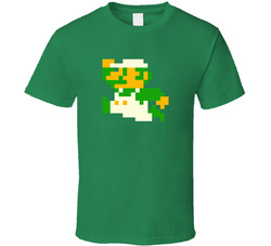 Small Luigi Super Mario Brothers Video Game T Shirt Small Luigi Super Mario Brothers Video Game T Shirt