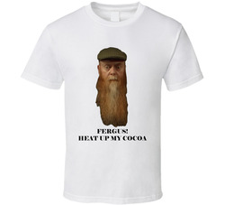 Fergus The Traitors Heat Up My Cocoa Reality Tv Show Fan T Shirt