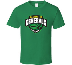 Washington Generals Basketball T Shirt Washington Generals Basketball T Shirt
