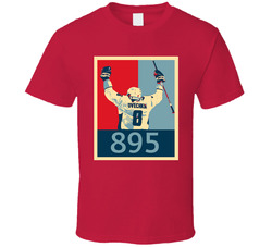 Alexander Ovechkin 895 Goals Record Hockey T Shirt