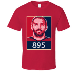 Alexander Ovechkin 895 Goals Scoring Record Hockey T Shirt