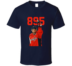 Ovechkin 895 Goals Scoring Record Hockey T Shirt