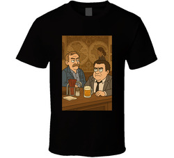 Norm Peterson Cliff Clavin Cheers Tv Show Fan T Shirt