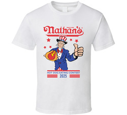 Nathans Famous Hot Dog Eating Contest Joey Chestnut 2025 T Shirt Nathans Famous Hot Dog Eating Contest Joey Chestnut 2025 T Shirt