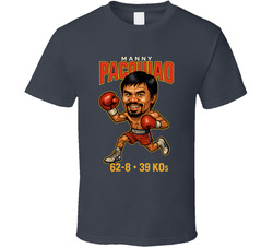 Manny Pacquiao Caricature Boxing Record T Shirt Manny Pacquiao Caricature Boxing Record T Shirt