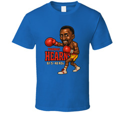 Thomas Hearns Caricature Boxing Record T Shirt Thomas Hearns Caricature Boxing Record T Shirt