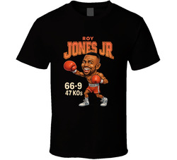 Roy Jones Jr Caricature Boxing Record T Shirt Roy Jones Jr Caricature Boxing Record T Shirt
