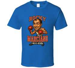 Rocky Marciano Caricature Boxing Record T Shirt Rocky Marciano Caricature Boxing Record T Shirt