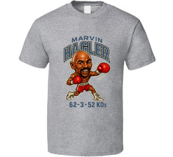Marvin Hagler Caricature Boxing Record T Shirt Marvin Hagler Caricature Boxing Record T Shirt