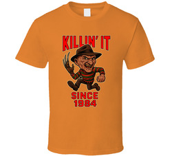 Freddy Krueger Elm Street Horror Movie Caricature T Shirt Freddy Krueger Elm Street Horror Movie Caricature T Shirt