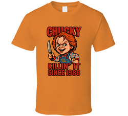 Chucky Child's Play Horror Movie Caricature T Shirt Chucky Child's Play Horror Movie Caricature T Shirt