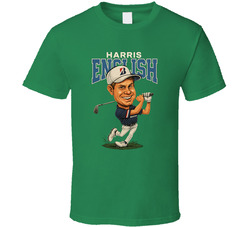 Harris English Caricature Golf T Shirt