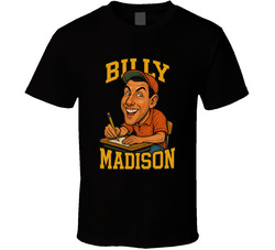Billy Madison Movie Caricature T Shirt Billy Madison Movie Caricature T Shirt