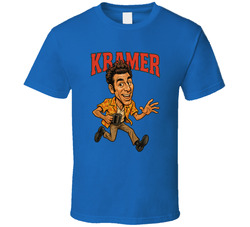 Kramer Seinfeld Caricature Tv Show T Shirt Kramer Seinfeld Caricature Tv Show T Shirt