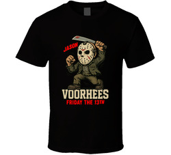 Jason Voorhees Friday The 13th Halloween Movie T Shirt Jason Voorhees Friday The 13th Halloween Movie T Shirt