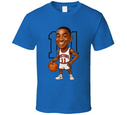 Isiah Thomas Detroit Basketball Sports Caricature T Shirt Isiah Thomas Detroit Basketball Sports Caricature T Shirt
