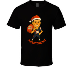 Drake Maye Fan Inspired Mayerry Christmas Football T Shirt Drake Maye Fan Inspired Mayerry Christmas Football T Shirt