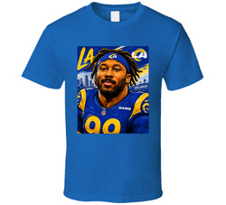 Myles Garrett Los Angeles Football T Shirt Myles Garrett Los Angeles Football T Shirt