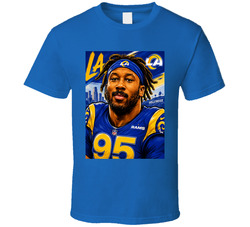 Myles Garrett Los Angeles Football T Shirt Myles Garrett Los Angeles Football T Shirt