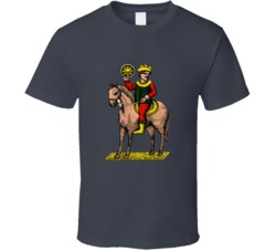 Horse Knight Cavallo Italian Cards Scopa Briscola T Shirt
