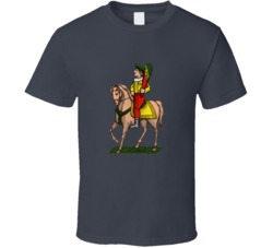 Horse Knight Cavallo Clubs Bastoni Italian Cards Scopa Briscola T Shir