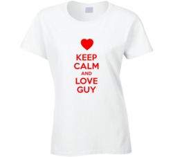 Keep Calm And Love Guy Valentines Day Present Gift T Shirt Keep Calm And Love Guy Valentines Day Present Gift T Shirt
