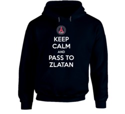 Keep Calm And Pass To Zlatan Ibrahimovic Soccer PSG Pullover Hoodie Keep Calm And Pass To Zlatan Ibrahimovic Soccer PSG Pullover Hoodie