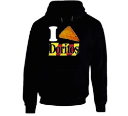 I Love Heart Doritos Chips Snack Food Pullover Hoodie I Love Heart Doritos Chips Snack Food Pullover Hoodie